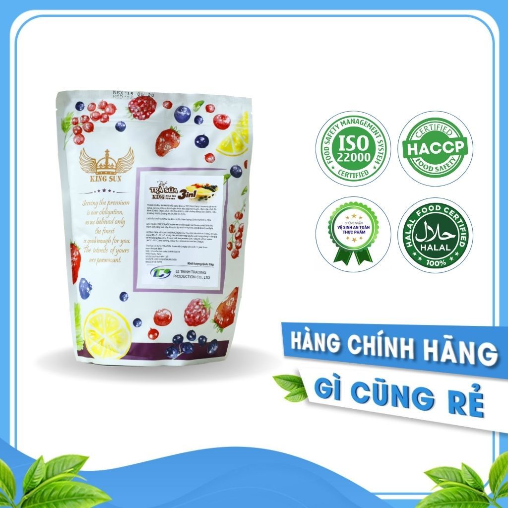 Bột Hòa Tan Trà Sữa 3IN1