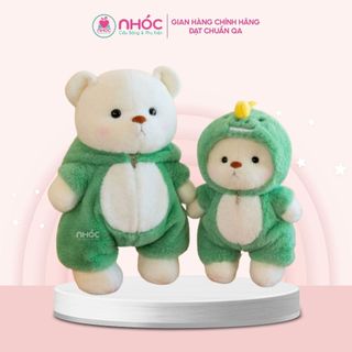 Thú bông Gấu Lena Cosplay Lông Xù Nhiều Kiểu Dáng Bông Cao Cấp - NHÓC