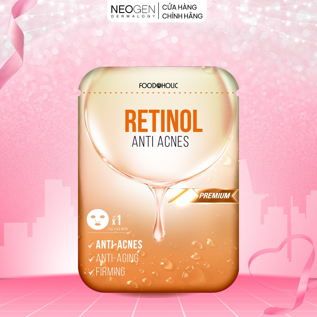 Mặt Nạ Dưỡng Da Cao Cấp Foodaholic Retinol 23ml