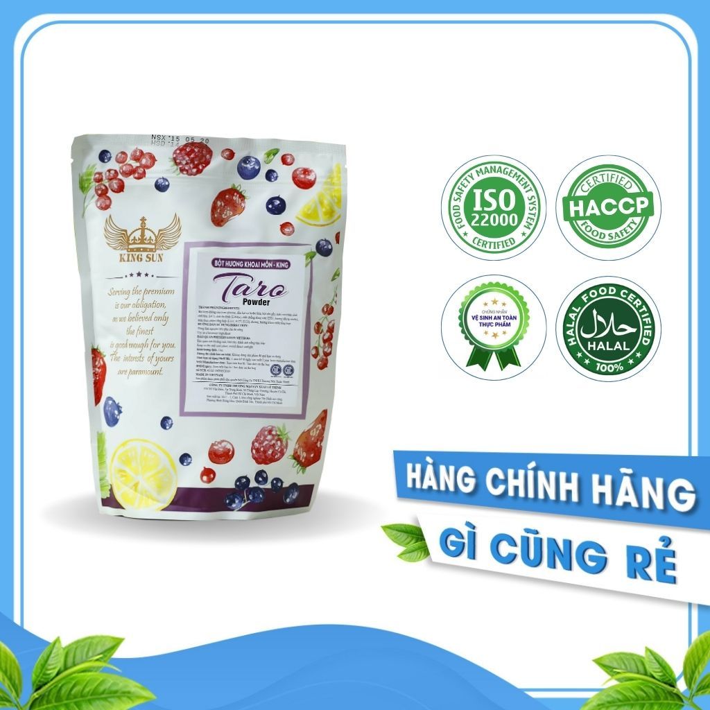 Bột Trà Sữa Khoai Môn King Sun 1kg