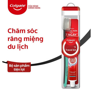 [HB gift] Combo Bộ sản phẩm du lịch (oral care kit) và Ly Colgate