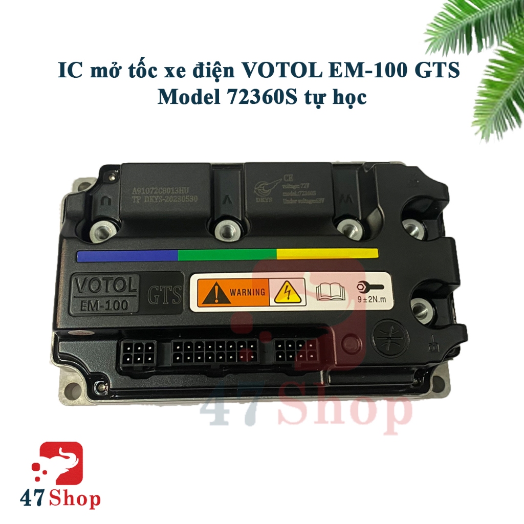 IC mở tốc xe điện VOTOL EM-100 GTS Model 72360S tự học