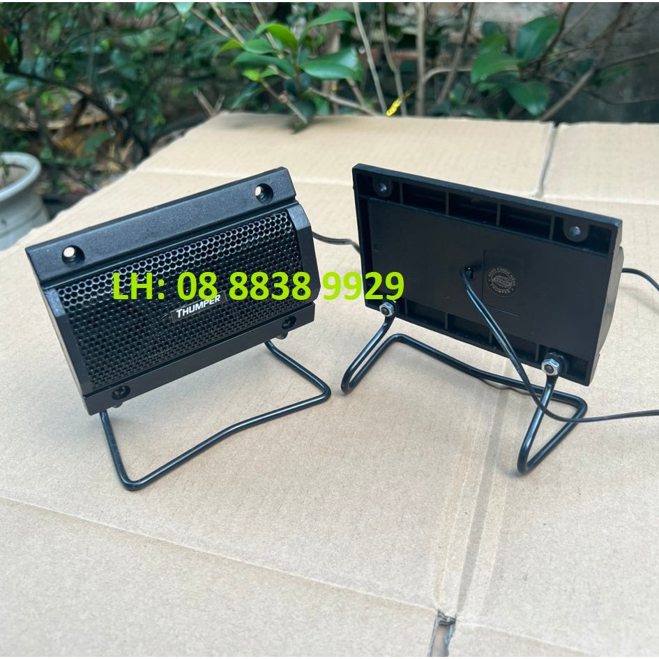 CẶP LOA  SIÊU TREBLE THUMPER THẠCH ANH LÊ ĐỨC NGANG - GIÁ 2 CHIẾC