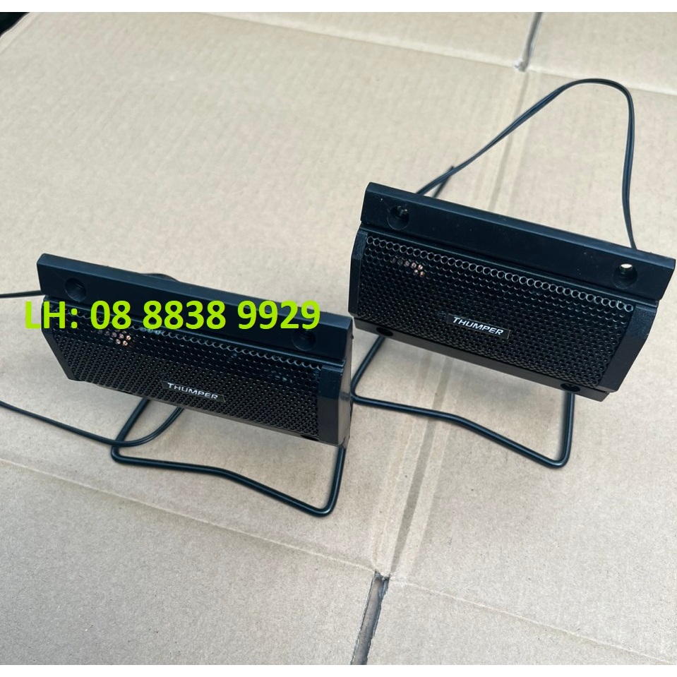 CẶP LOA  SIÊU TREBLE THUMPER THẠCH ANH LÊ ĐỨC NGANG - GIÁ 2 CHIẾC