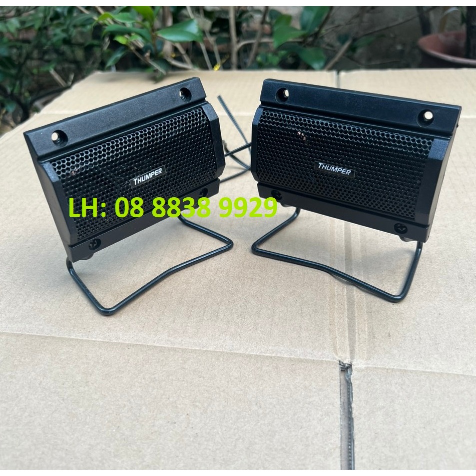 CẶP LOA  SIÊU TREBLE THUMPER THẠCH ANH LÊ ĐỨC NGANG - GIÁ 2 CHIẾC