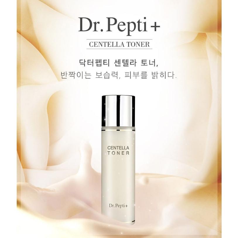 Nước Hoa Hồng Dưỡng Da Căng Bóng Dr.Pepti Centella Toner 180ml