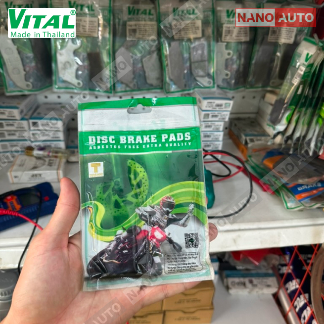 Bố thắng đĩa VITAL Thái Lan dành cho xe Satria, Raider