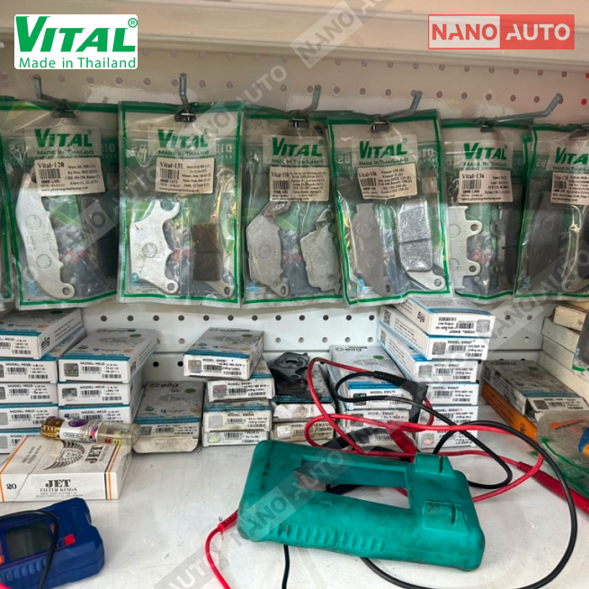 Bố thắng đĩa VITAL Thái Lan dành cho xe Satria, Raider
