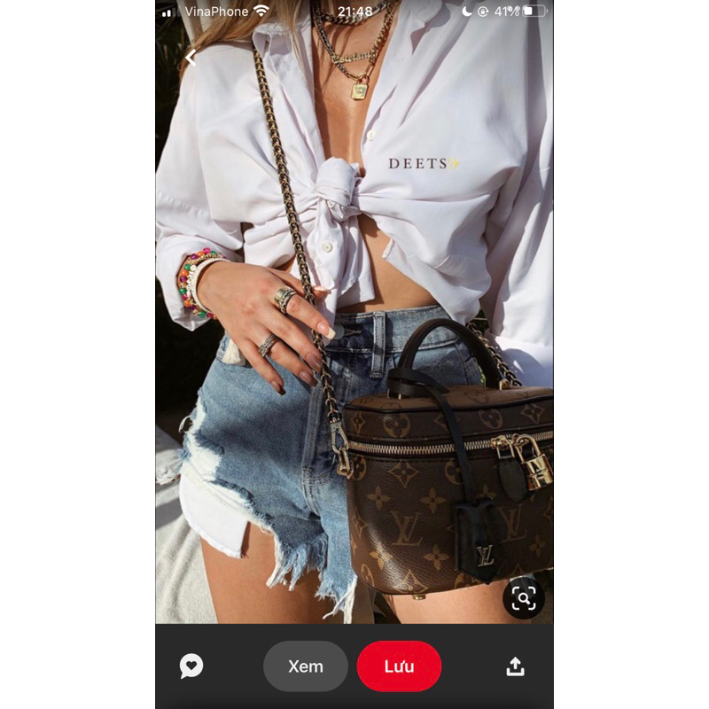 Túi lv vanity s20 siêu đẹp tình trạng 90%