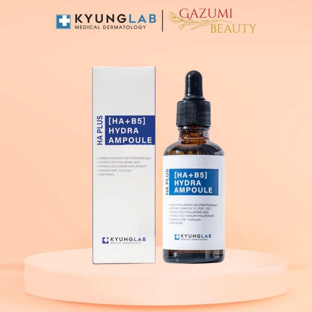 Serum Căng Bóng Da, Chống Lão Hóa KyungLab 50ml, HA PLUS HYDRA AMPOULE - Gazumi Beauty