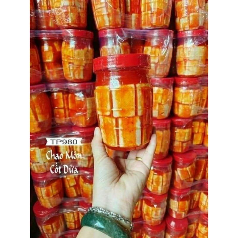 CHAO MÔN CỐT DỪA SIÊU BÉO LOẠI 1 hủ 650gr