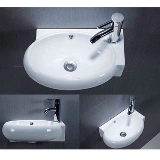 Chậu lavabo , Chậu góc phải