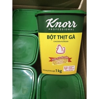 Bột thịt gà Knorr nguyên thùng (6 hộp/kg) date mới