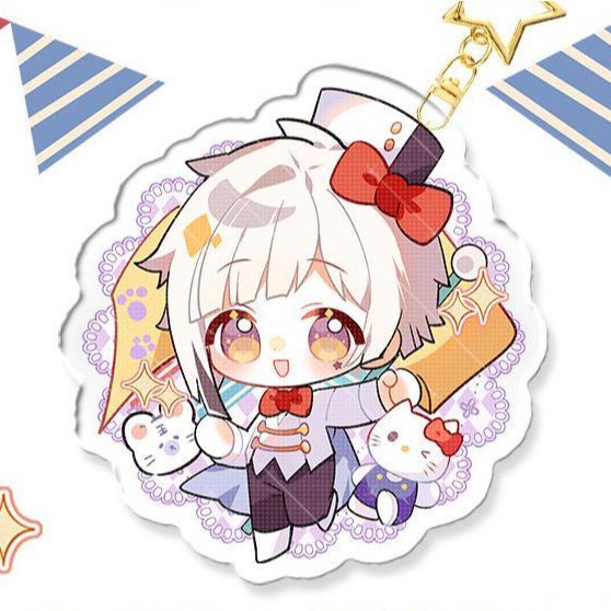 Móc khóa BUNGOU STRAY DOGS ver ẢO THUẬT GIA ver mica trong acrylic in hình anime chibi dễ thương xinh xắn