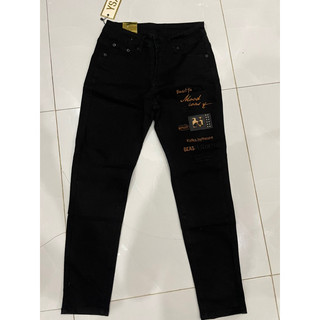 Thanh lý quần kaki jean đen sz 28