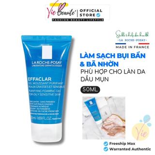 Sữa rửa mặt La Roche Posay 50ml - La Roche-Posay Effaclar Purifying Foaming dạng Gel cho da nhạy cảm