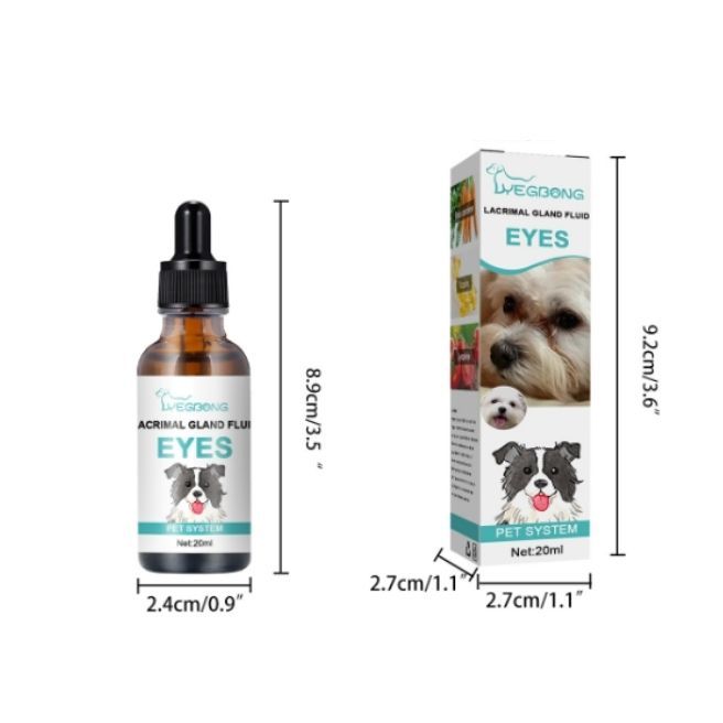 Yegbong - Nhỏ giảm tuyết lệ cho chó, giảm chảy nước mắt cho chó - Goumao pet.
