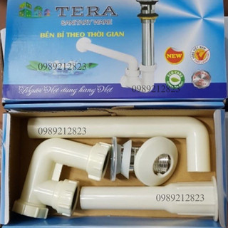 Xiphong chậu rửa mặt nhựa cổ inox đẹp, xi phông chậu lavabo, chậu rửa mặt Tera