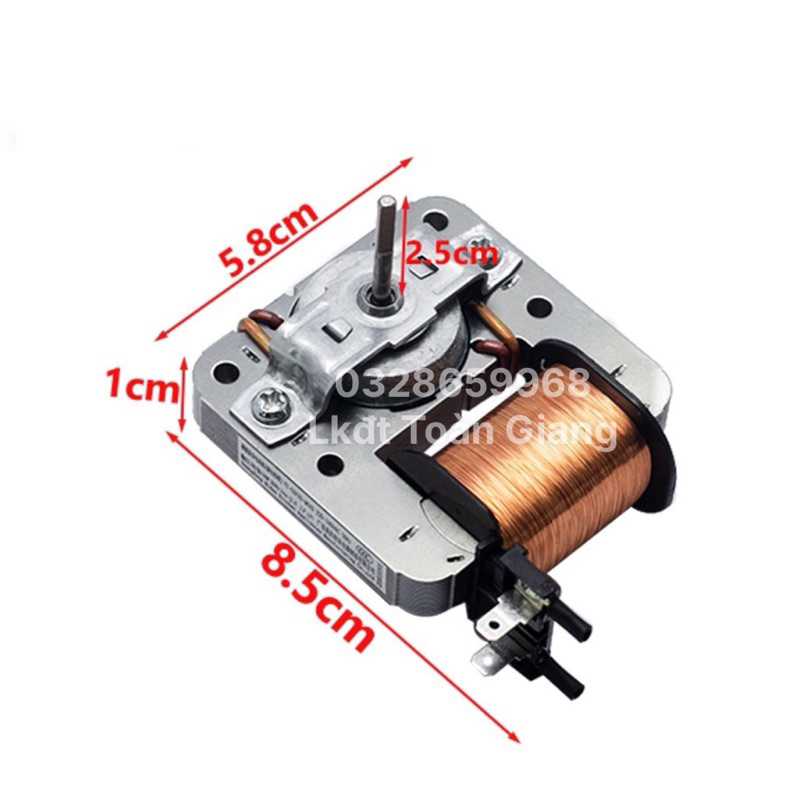 Mô-tơ  quạt của lò vi sóng loại 2chân