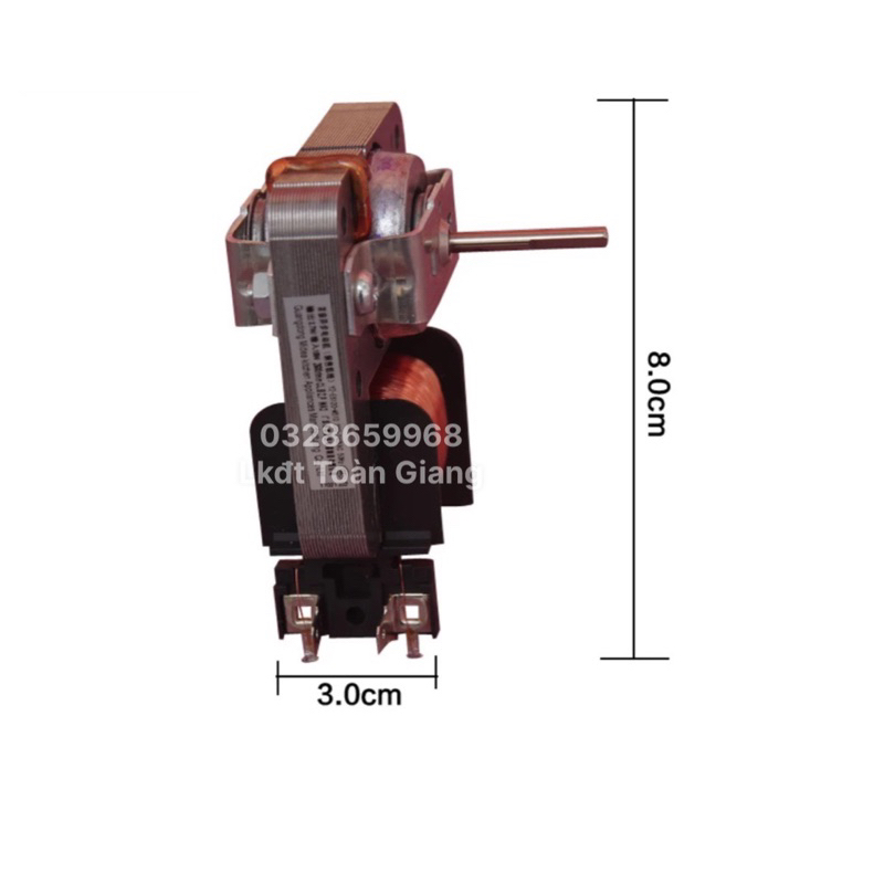 Mô-tơ  quạt của lò vi sóng loại 2chân