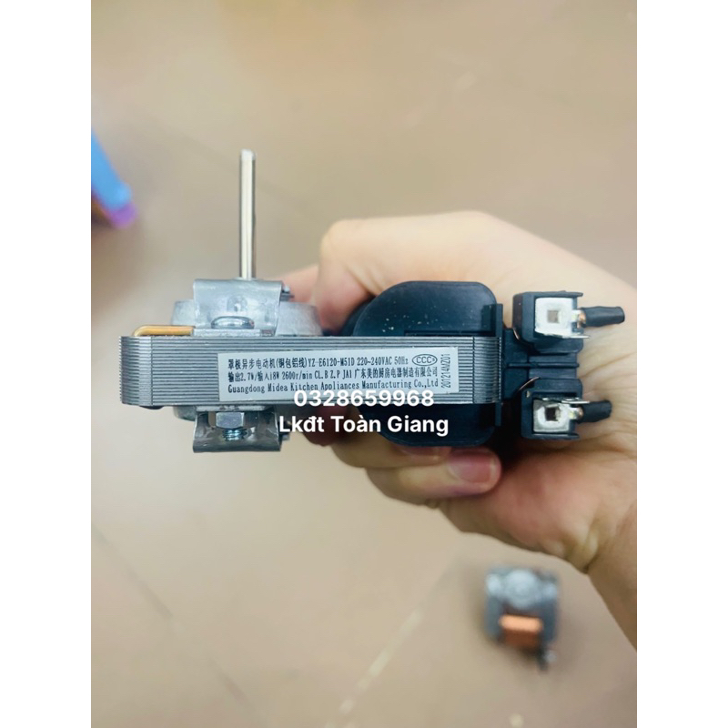 Mô-tơ  quạt của lò vi sóng loại 2chân