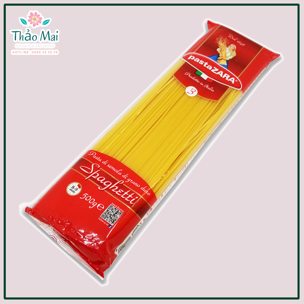 Mì Spaghetti Số 3 - Hiệu Pastazara