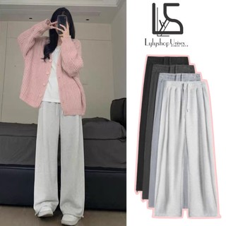  Quần nỉ ống rộng mặc 2 kiểu LYLYSHOP UNISEX vải nỉ mịn lì dày dặn dành cho cả nam nữ 