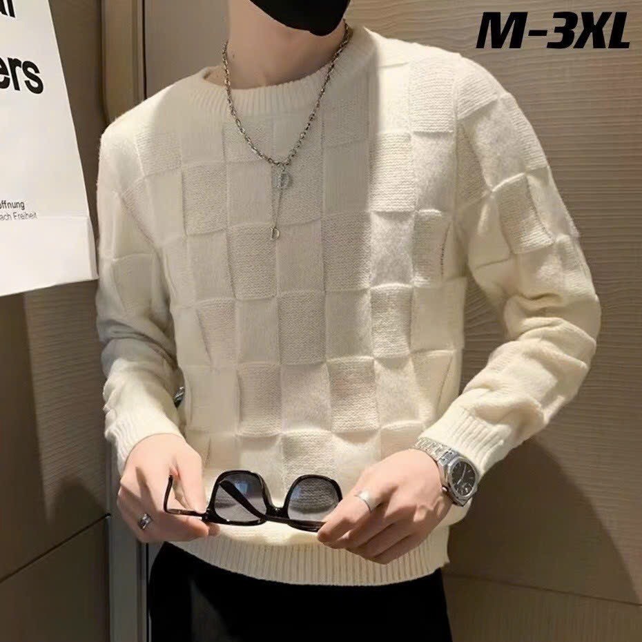 Áo Len Nam Phong Cách Thời Trang Trẻ Trung Hàn Quốc VESCA N14