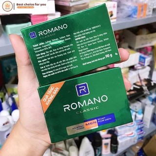 Xà bông cục Romano Classic 90g