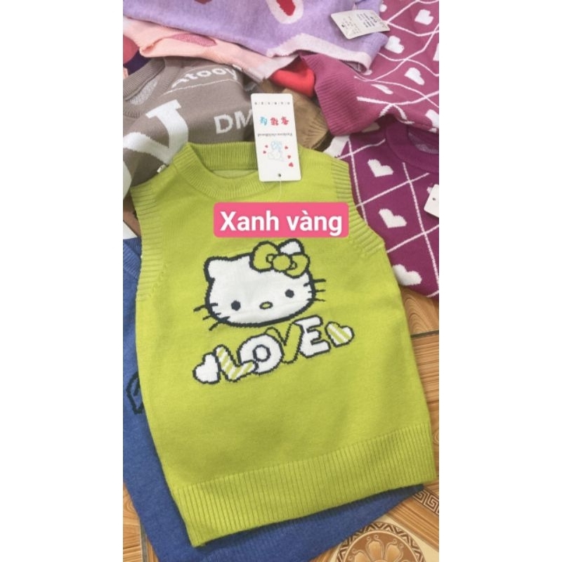 Áo gile len cho bé trai và gái Hàng Quảng Châu - Htrkid