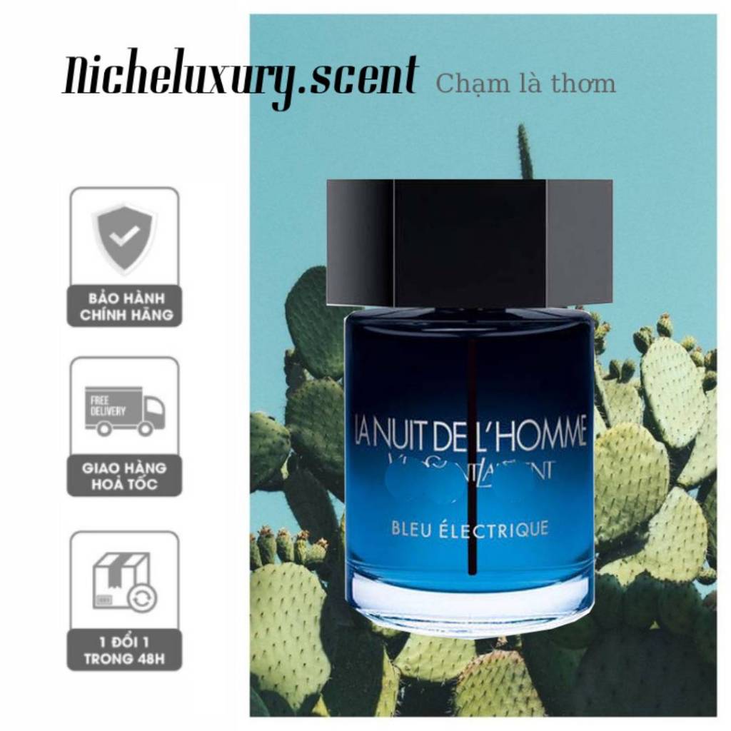 Nước Hoa La Nuit de L'Homme Bleu Electrique EDT Intense 10ml