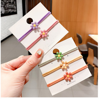 [Giá sỉ] Cột Tóc Hoa Cúc Xinh Xắn Màu Pastel