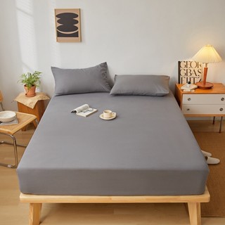 Ga giường Cotton Tici drap trải giường bo chun không kèm vỏ gối mềm mịn không phai màu