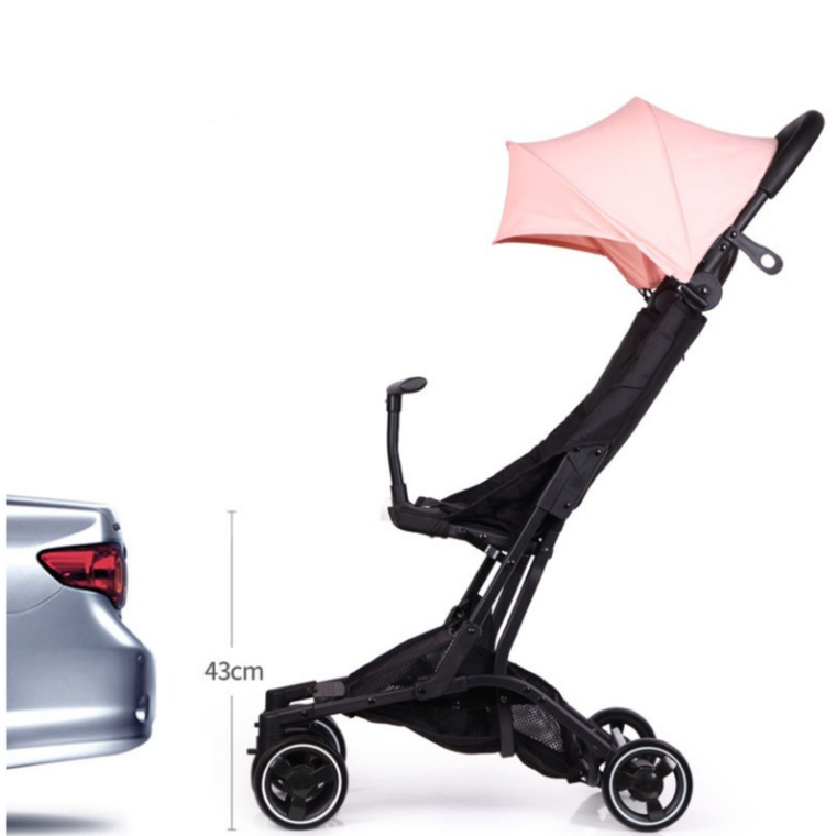 Xe đẩy du lịch cho bé MSTAR có thể ngồi và nằm, có tay vịn, siêu nhẹ, có thể gập lại đeo lên vai khi đi du lịch