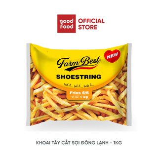 Khoai Tây chiên cắt sợi, đông lạnh, dạng que, Shoestring hiệu Farm Best - Túi 1kg