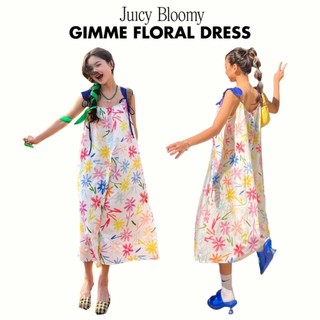 JUICY Đầm Gimme Floral Dress kiểu dâng hai dây ngọt ngào đầy trẻ trung tạo cảm giác xinh xắn đáng yêu