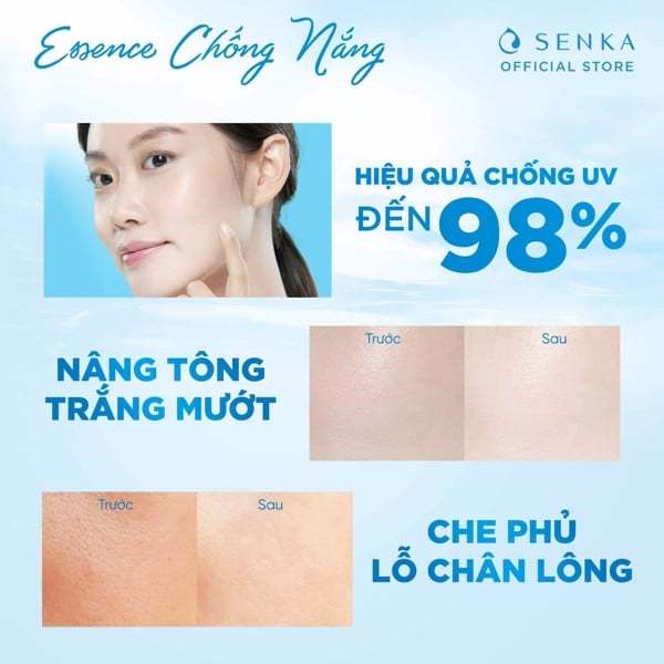 Tinh chất chống nắng Senka Perfect UV Essence