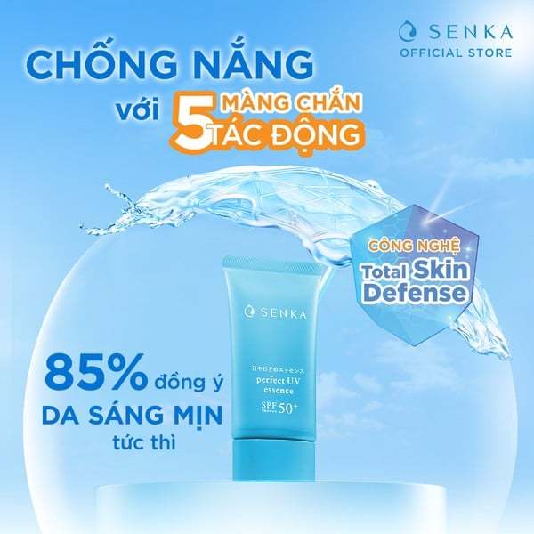 Tinh chất chống nắng Senka Perfect UV Essence