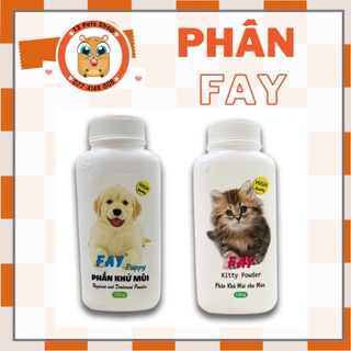 Phấn khử mùi Fay Puppy & Kitty 120g (chó mèo)