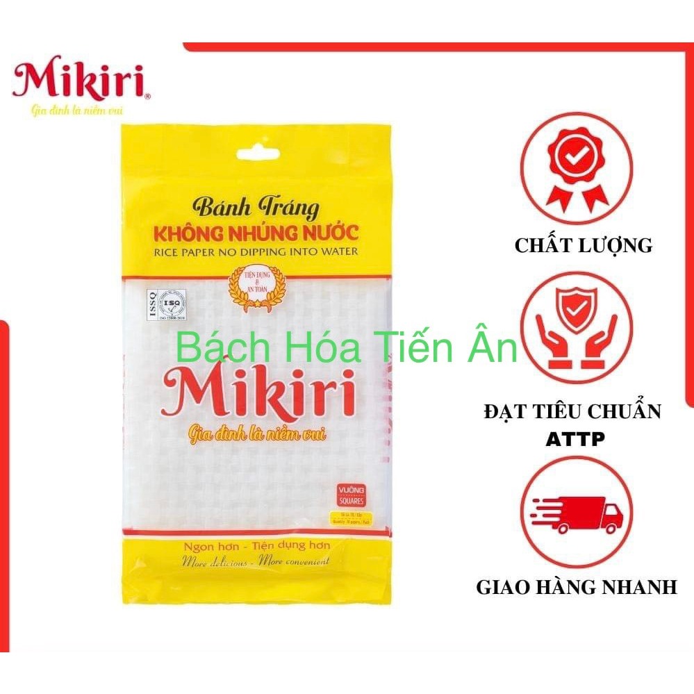 2 Xấp Bánh Tráng không nhúng nước Mikiri 2 x 35 lá