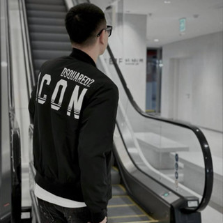 Áo khoác gió DSQ icon chữ in sau lưng siêu đẹp_Áo khoác gió nam cao cấp