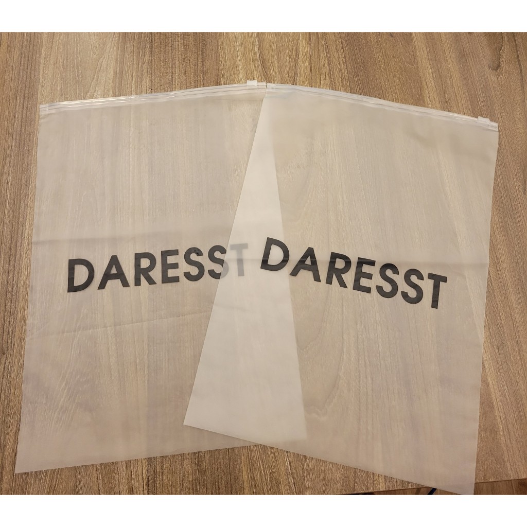 Combo 2 túi zip đựng áo thun DARESST