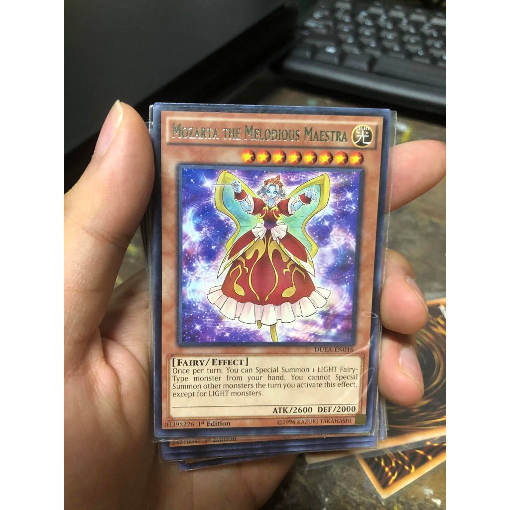 Thẻ bài Yugioh TCG chính hãng "Mozarta the Melodious Maestra"