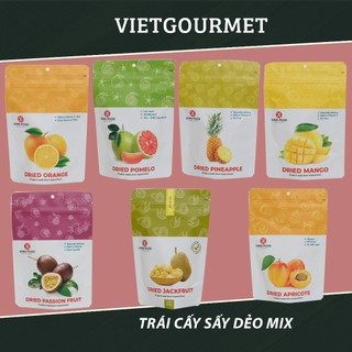 Trái cây sấy dẻo MIX VIETGOURMET/ Hoa quả sấy dẻo nhiều loại quả ít đường ngọt tự nhiên giữ nguyên hương vị