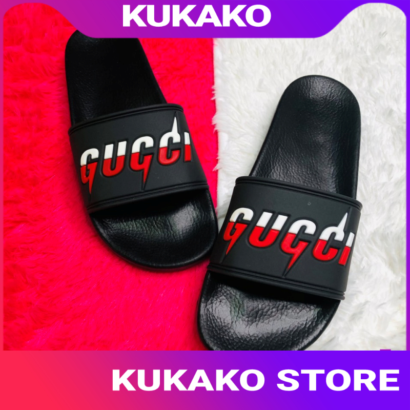 Dép thời trang quai ngang nam đẹp GG tia sét. Hàng sẵn kho từ 38 - 43 - KUKAKO