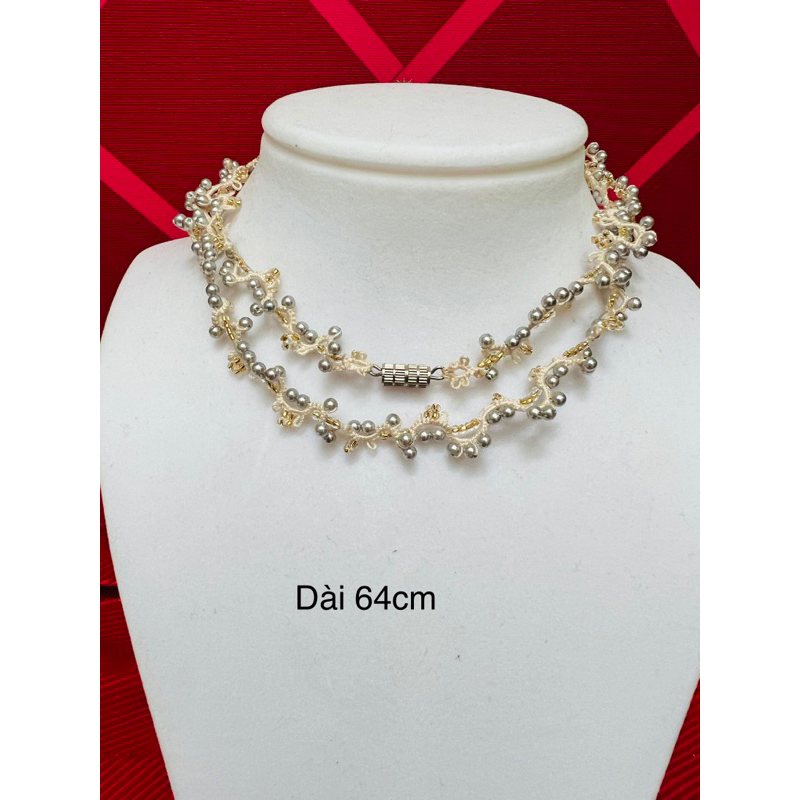 Thanh lý dây chuyền vải mix hạt