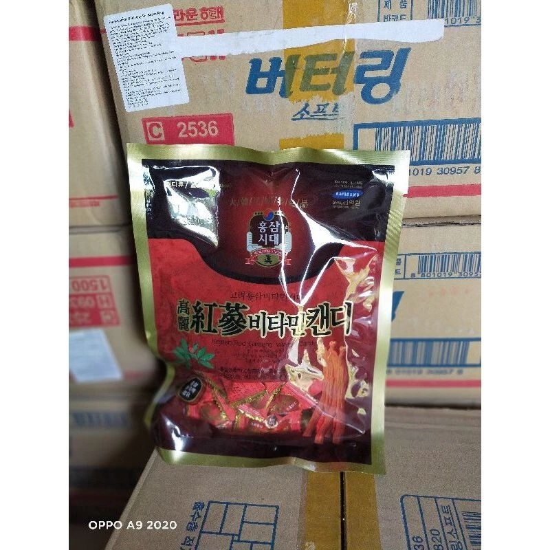 KẸO HỒNG SÂM HÀN QUỐC