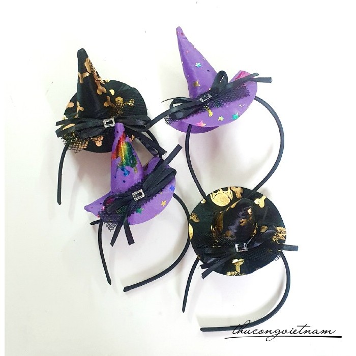 Băng đô làm bằng kẽm nhung Giáng Sinh, Halloween