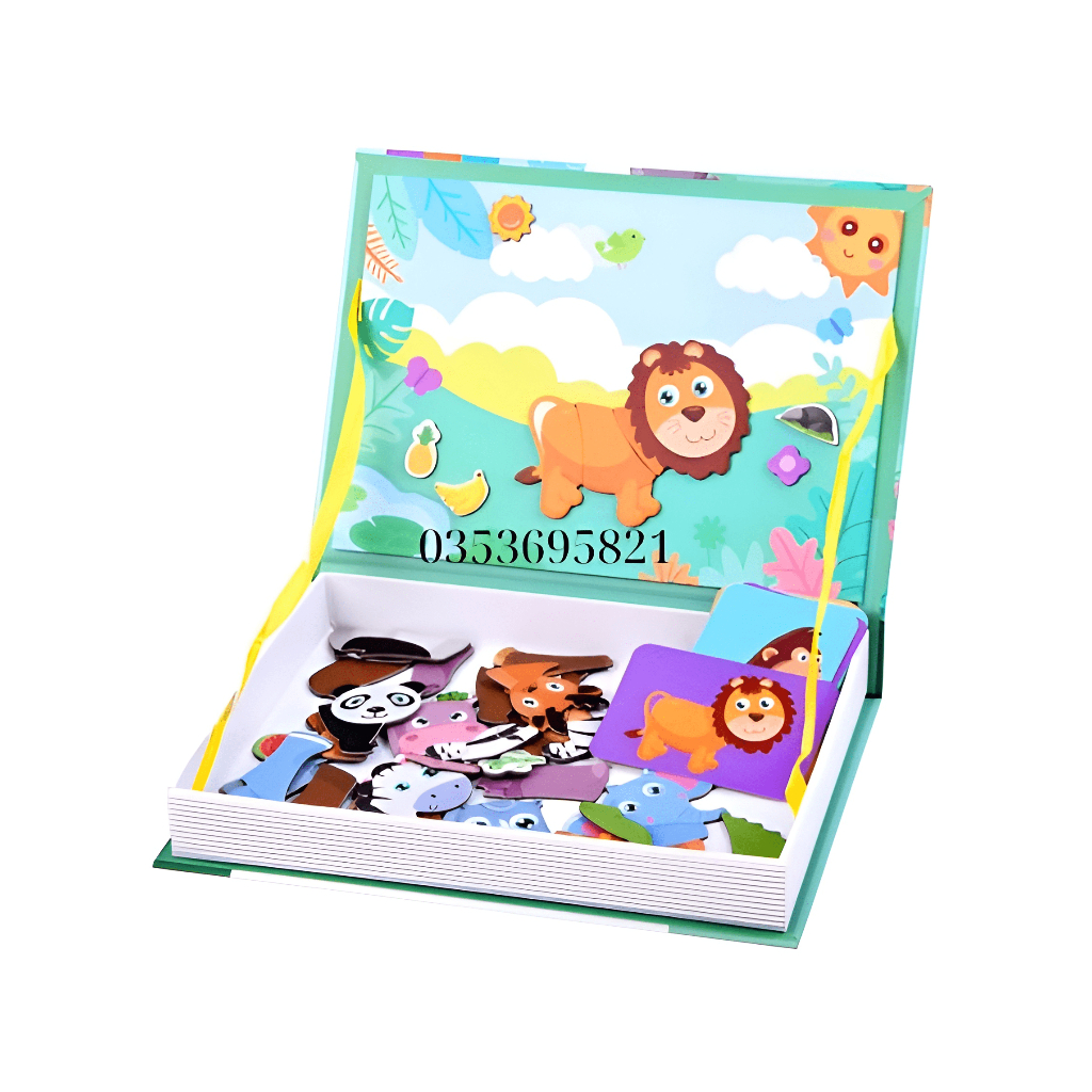 TRÒ CHƠI MONTESSORI TỪ TÍNH XẾP HÌNH ĐỘNG VẬT