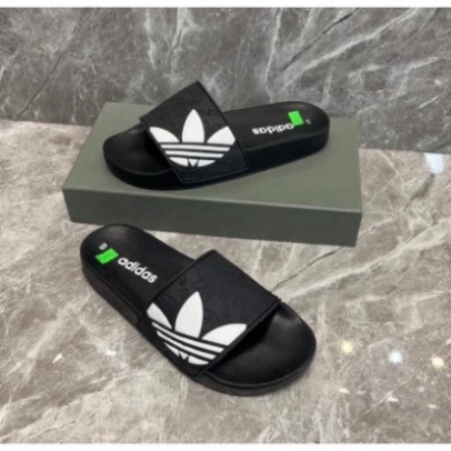 .Dép Quai Ngang Nam Nữ 3 lá lệch thời trang hottrend dép adidas tại BVL Shop